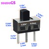 35PCS Micro Mini Slide Switch Toggle SPDT Switches 1p2t 2