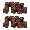 20PCS 6 Sided Dice Set for Kids 16MM Plastic Educational