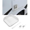 bylikeho RV Vent Cover,RV Furnace Vent Screen,Car Accessories 4.5x4.5x1.3” RV