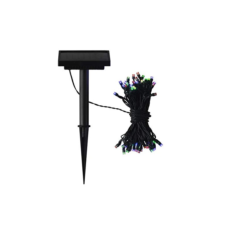 Smart Solar 50 x Farbige LED Lichterkette 6,9 m