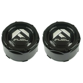 Gloss Black Wheel Center Cap for Fuel 1003-49 2PCS