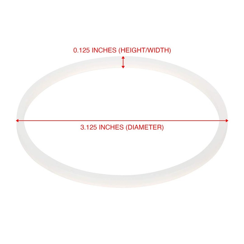 4 Pack Gaskets Replacement Part Compatible with Magic Bullet MB-1001