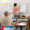 fwipiyo Super Sticky Easel Pad,25 in x 30 in,White,30 Sheets/Pad,4