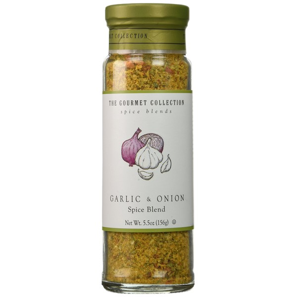 Garlic Powder Seasonings for Cooking - the Gourmet Collection Spice Blends Garlic Onion Spice Blend w/15 Spices - Chicken Burger Vegetable Seasoning!