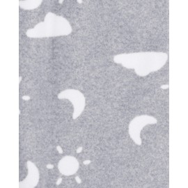 Carter's Unisex Baby Sleep Bag, (Grey Clouds, 6-9 Months)