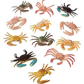 US Toy Plastic Toy Crabs Action Figure (1 Dozen)