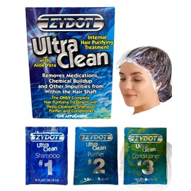 Zydot Ultra Clean Shampoo Kit for Detoxing and Cleansing Hair Folicle. Detox Cleanse with Toxin Removal