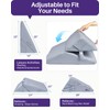 Kekoy Adjustable 9 & 12 Inch Wedge Pillow for Sleeping