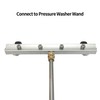 Hourleey Pressure Washer Undercarriage Cleaner, Undercarriage Water Broom with 13