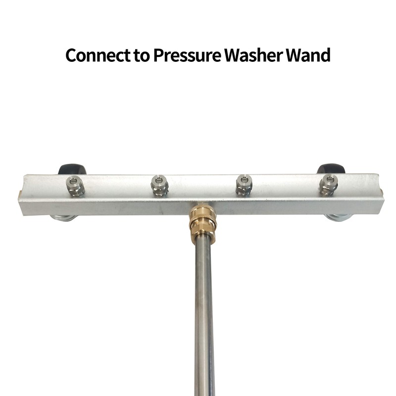Hourleey Pressure Washer Undercarriage Cleaner, Undercarriage Water Broom with 13