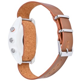 C2D JOY One Sheet Leather Strap Compatible with Approach s60 Replacement Watchband-Brown