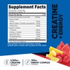 Nutricost Creatine + Energy 30 Servings (Fruit Punch Flavored) -