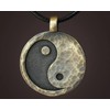 Baldur Jewelry - Yin Yang Genuine Leather keychain Ancient Pendant