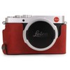 MegaGear MG1699 EVER READY RED REAL LEATHER CAMERA CASE COVER
