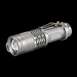 Lantern LED (Flashlight) WS-013 Cree XP Ultra Q5 LED (Color Black Silver random)