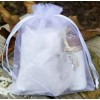 White Cauldron Ritual Sand Bottle Gift Kit 4oz Ritual Crystal