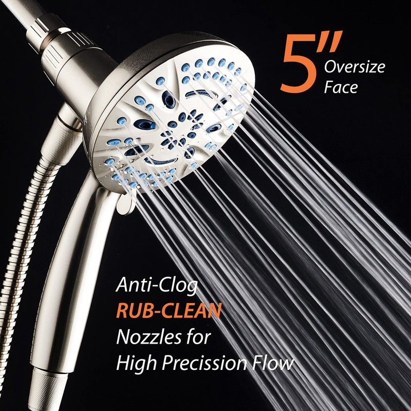AquaCare Magneton High-Pressure 8-mode Handheld Shower Head with Magnetic Guidance