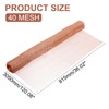 uxcell Copper Mesh, 120" x 36" 40 Mesh Pure Copper