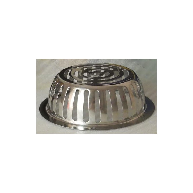 Stainless Steel Roof Dome Drain Cover Strainer Atrium Grate 2pcs/pk