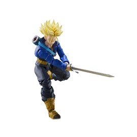 S.H. Figuarts Dragon Ball Z Super Saiyan Trunks - Boy From the Future - Approx. 5.5 inches (140 mm), PVC & ABS Painted Action Figure