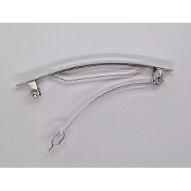 Cameo Jewelry Supply 95mm 3.75inch French Barrette Auto Lock Style Hair Clip Made in France Copy. Rea