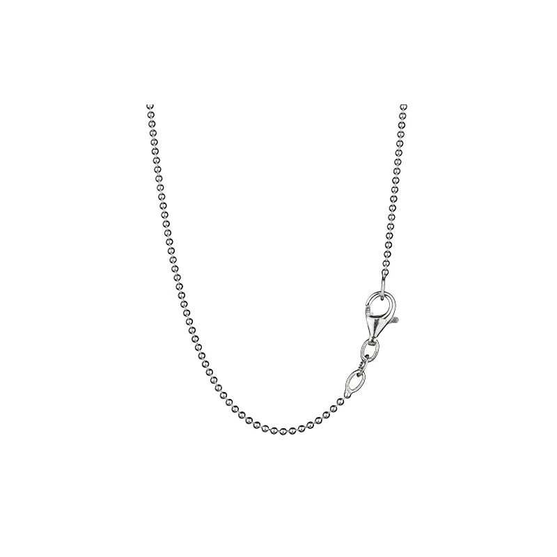 NKlaus 8433 Ball Chain 925 Silver Elegant Necklace Filigree Width