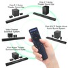 Replacement for VIZIO Backlit 5.1 Display Sound Bar Remote, Compatible