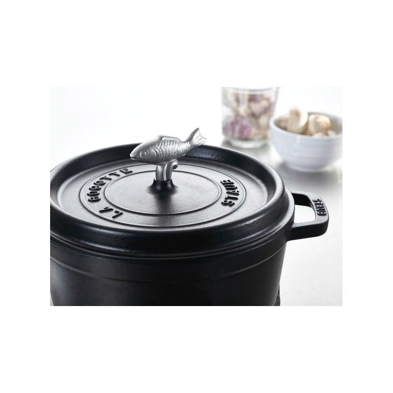 Staub Lid knob fish