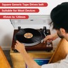 VYZUTR 56 Pieces Square Cassette Tape Machine Belt Connecting Tape