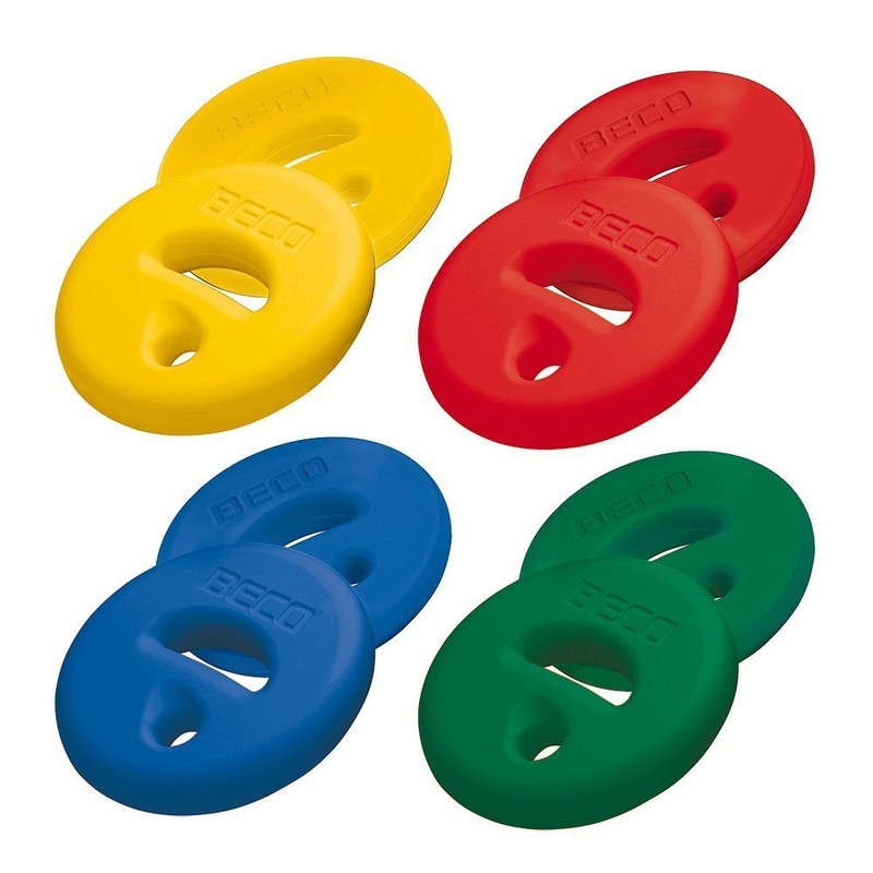 BECO AquaDisc Aqua Aerobics Aid (Pair)-Blue