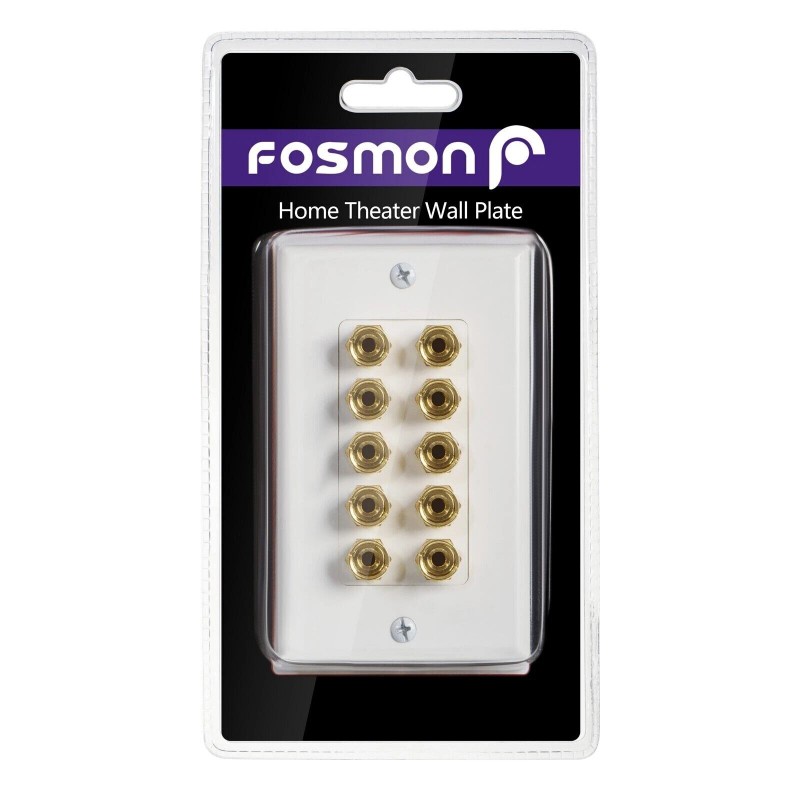Fosmon 5 Speaker 10 Binding Home Theater Gold Copper Banana