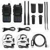 Radioddity 2 Pack GM-30 GMRS Handheld Radio 5W Long Range