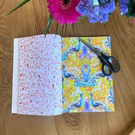 Daphne's Diary Scrapbook I | 50 Pages with 100 Beautiful Designs | Vintage Scrapbooking Kit with High-Quality Paper and Craft Materials | Ideal for Self-Care and Creative Projects