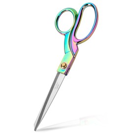 Mr. Pen- Metal Fabric Scissors, 8-inch, Carbon Steel, Rainbow Premium Tailor Scissors, Sewing Scissors for Fabric Cutting, Fabric Cutter, Fabric Shears, Heavy Duty Scissors Heavy Duty