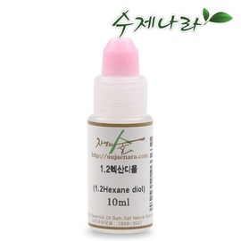 1.2 Hexanediol 10ml Cosmetic Preservative Natural Soap Handmade Country / 1.2 헥산디올 10ml 화장품 보존제 천연비누수제나라