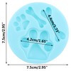 Cat Paw Fondant Mold Dog Paw Bone Silicone Mold