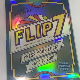 Flip 7 Party Cards Game New Flip 7 Worlds Best Card Sealed Free Ship Toy 0-12 Fun Easy