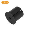 uxcell 2Pcs Wall Grommets for Cables 1-3/8 Inch Silicone Cable