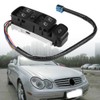 KIMISS Car Window Switch A2098203410, Plastic Switch for Electric Window