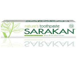 10 x Sarakan Nature’s Toothpaste (50 ml) | Vegan Toothpaste | Fluoride Free | Suitable For Adults and Children