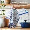 RECYCO Waffle Kitchen Towel Set of 2 - Quick Dry