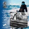 YESLIFE Grey Balaclava Ski Mask for Men and Women, Winter