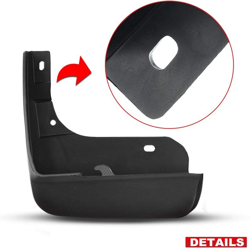 A-Premium Splash Guards Mud Flaps Mudguards Compatible with Honda Accord