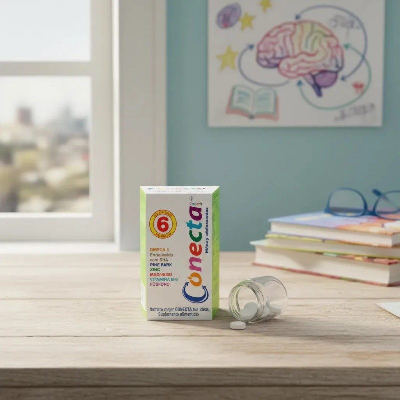 Vitaminas Niños Conecta Junior Concentración Tab Sabor