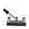 3Pcs Educational Single Pole Knife Switch Single Pole Double Throw