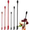 Espátula para frascos, 6 mini espátulas de última gota, reutilizables,