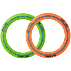 Mozzers Elite Sport Ring Flyer Frisbee Bundle – Pack of 2 Flexi Grip High-Performance Flying Discs | Lightweight, Durable & Fun for Kids & Adults | Outdoor Throw & Catch Game