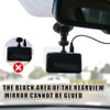 8-Piece Dashcam Windshield Sticker Kit for Easy Installation
