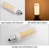 12V 40W E12 LED Candelabra Light Bulbs 4W Warm White