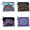 Spldsun Spldsun Pack of 4 Mini Purse, Mini Print Canvas